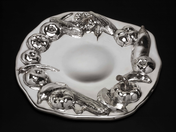 Silver dish